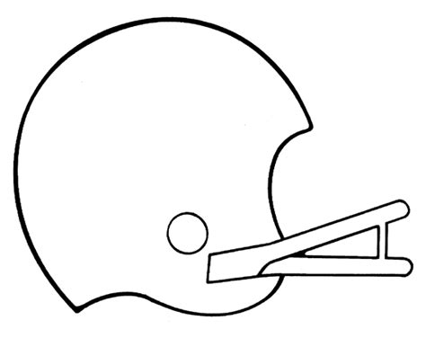 Printable Football Helmet